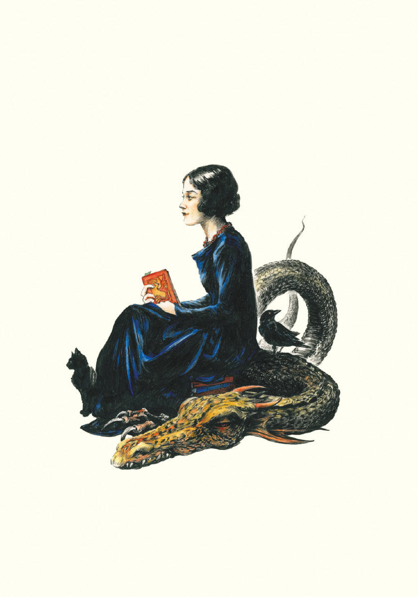 Roger la Borde Mondoodle Petite Card featuring artwork by Elise Hurst