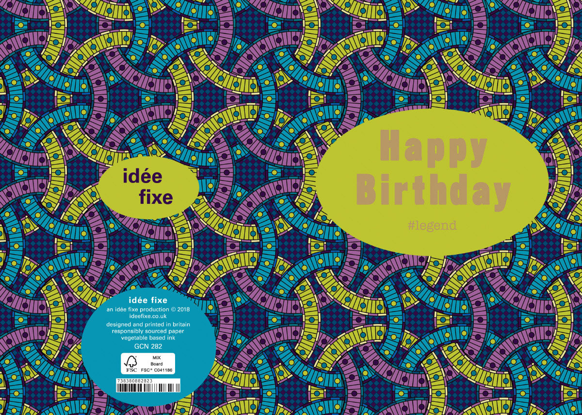 Roger la Borde Urban Petite Card featuring artwork by Roger la Borde