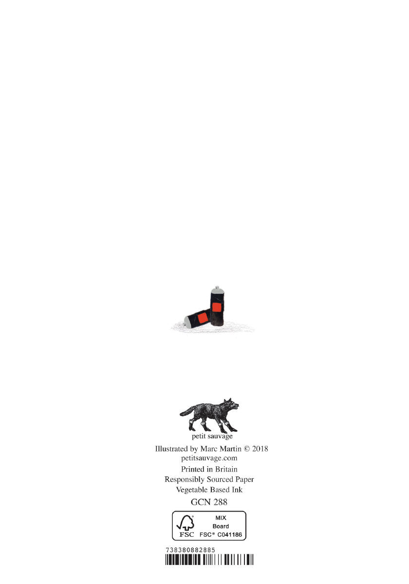 Roger la Borde Downtown Petite Card featuring artwork by Marc Martin