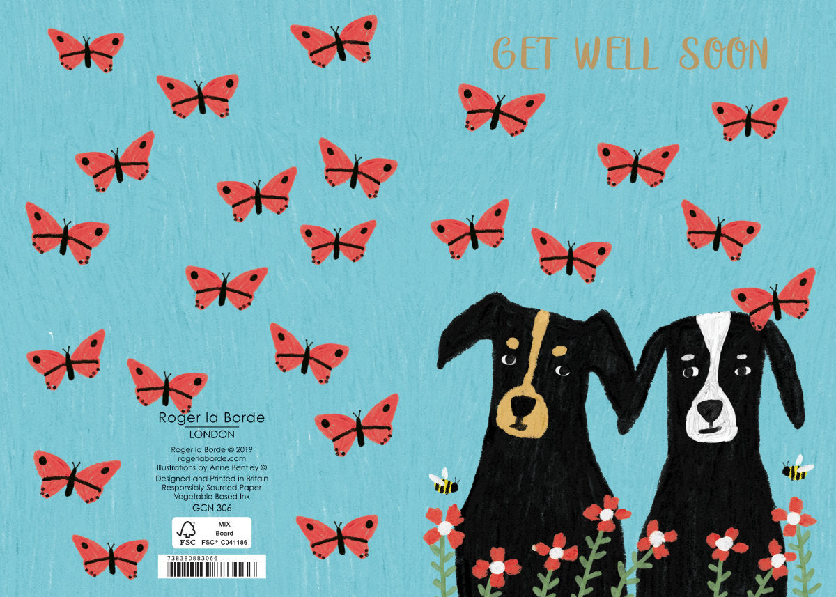 Roger la Borde Glass Menagerie Petite Card featuring artwork by Anne Bentley