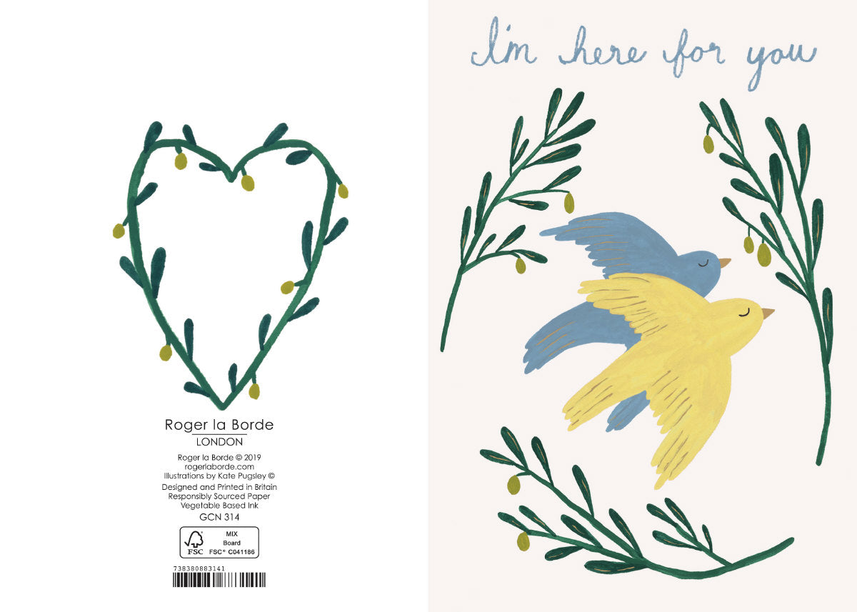 Roger la Borde Chicago School Petite Card featuring artwork by Kate Pugsley