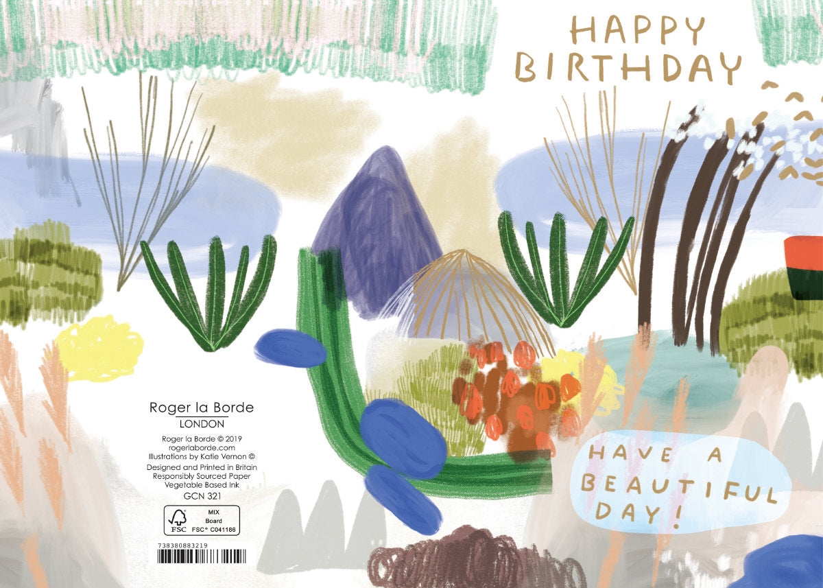 Roger la Borde Lodestar Petite Card featuring artwork by Katie Vernon