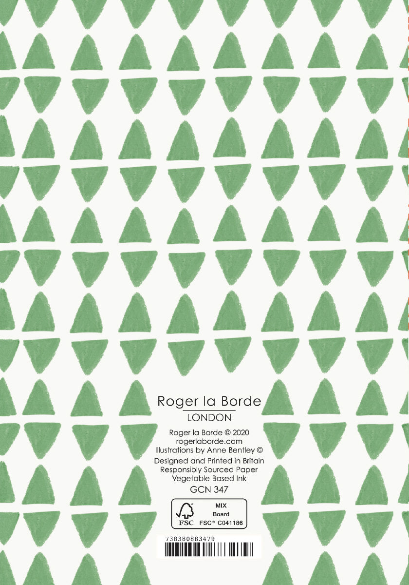 Roger la Borde Glass Menagerie Petite Card featuring artwork by Anne Bentley