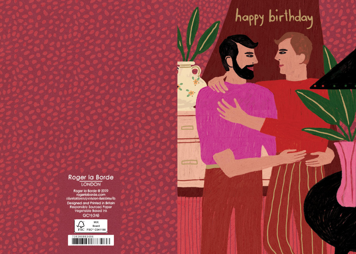 Roger la Borde Glass Menagerie Petite Card featuring artwork by Anne Bentley