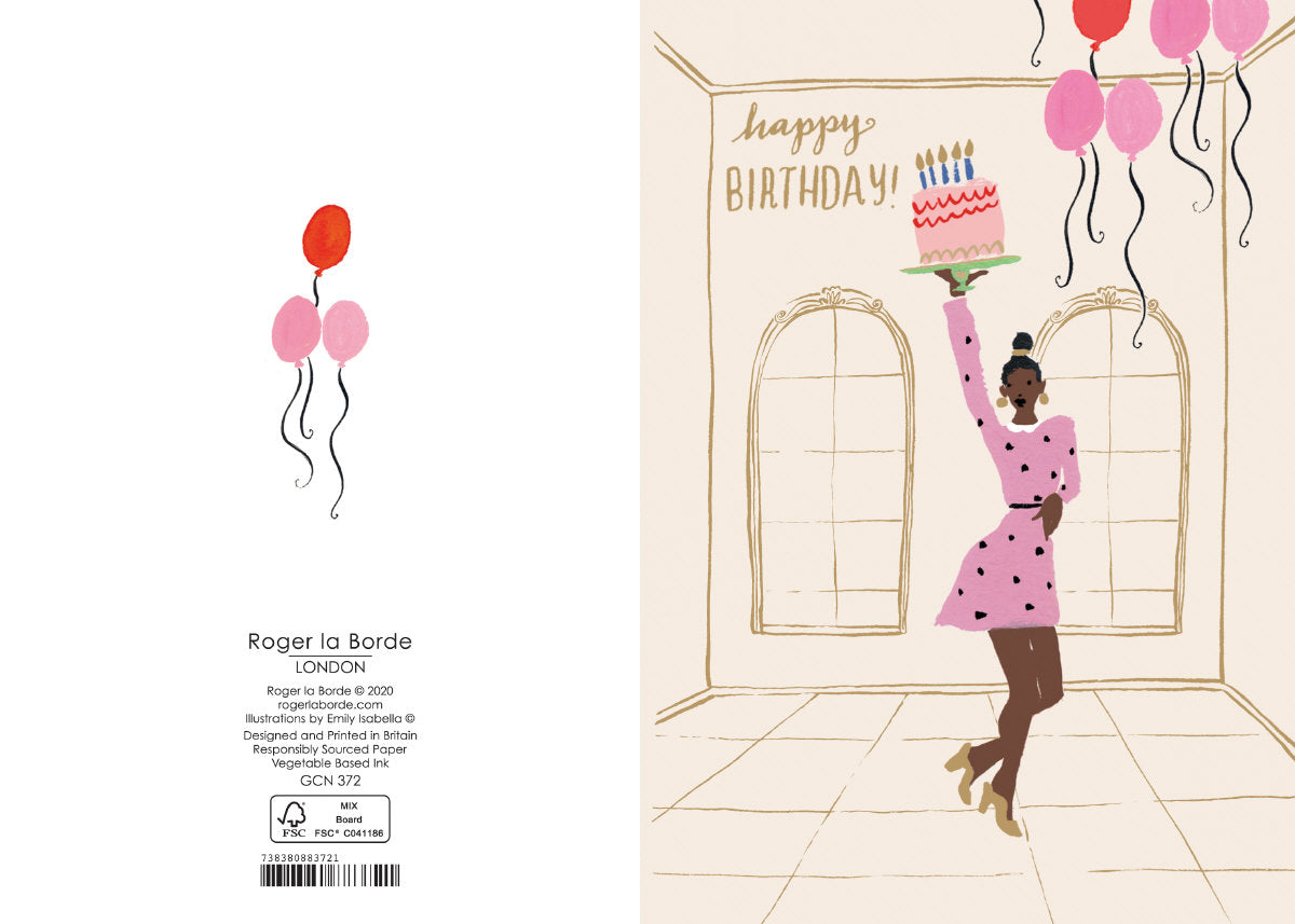 Roger la Borde Little House Petite Card featuring artwork by Emily Isabella