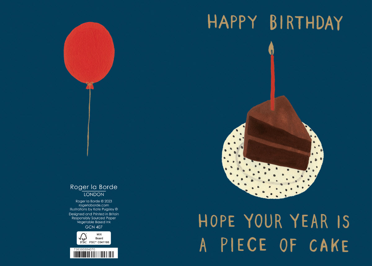 Roger la Borde Chicago School Petite Card featuring artwork by Kate Pugsley