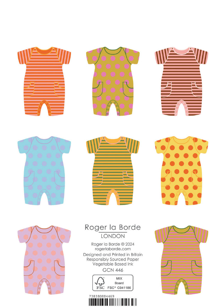 Roger la Borde Baby Chic Petite Card featuring artwork by Roger la Borde