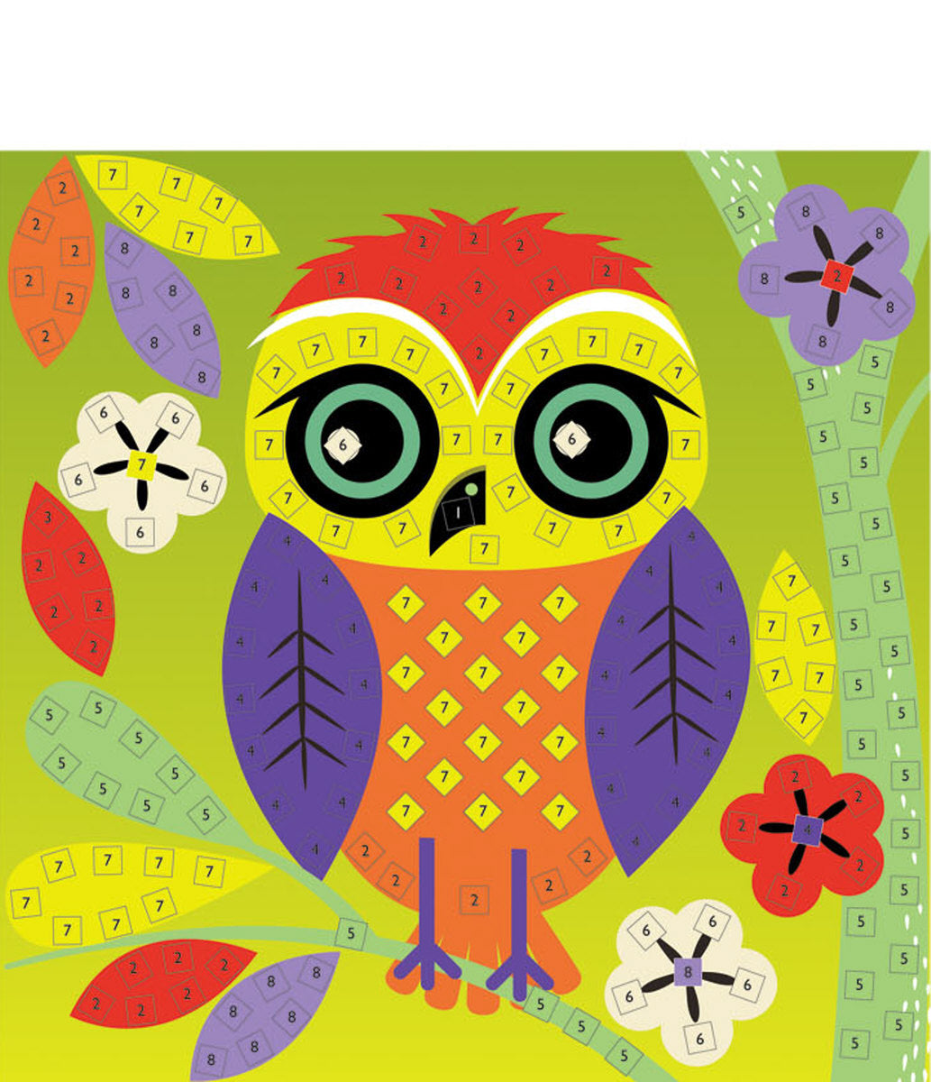 Roger la Borde Critters Mosaic featuring artwork by Roger la Borde