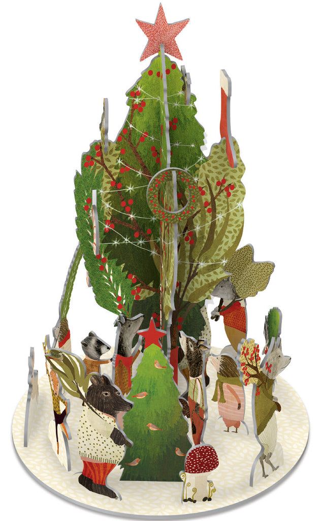 Roger la Borde Christmas Procession Pop & Slot 3D Advent Calendar featuring artwork by Katherine Quinn