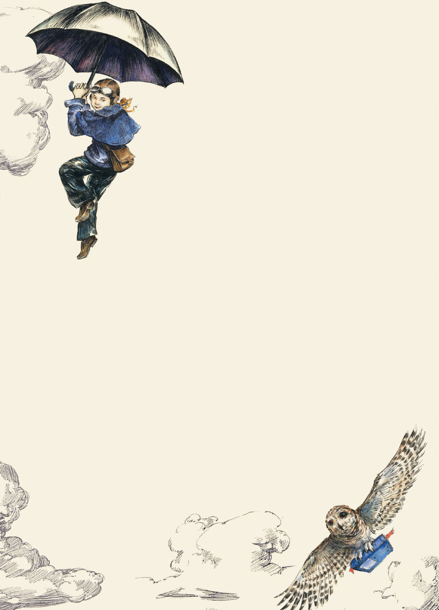 Roger la Borde Mondoodle Writing Paper Set featuring artwork by Elise Hurst