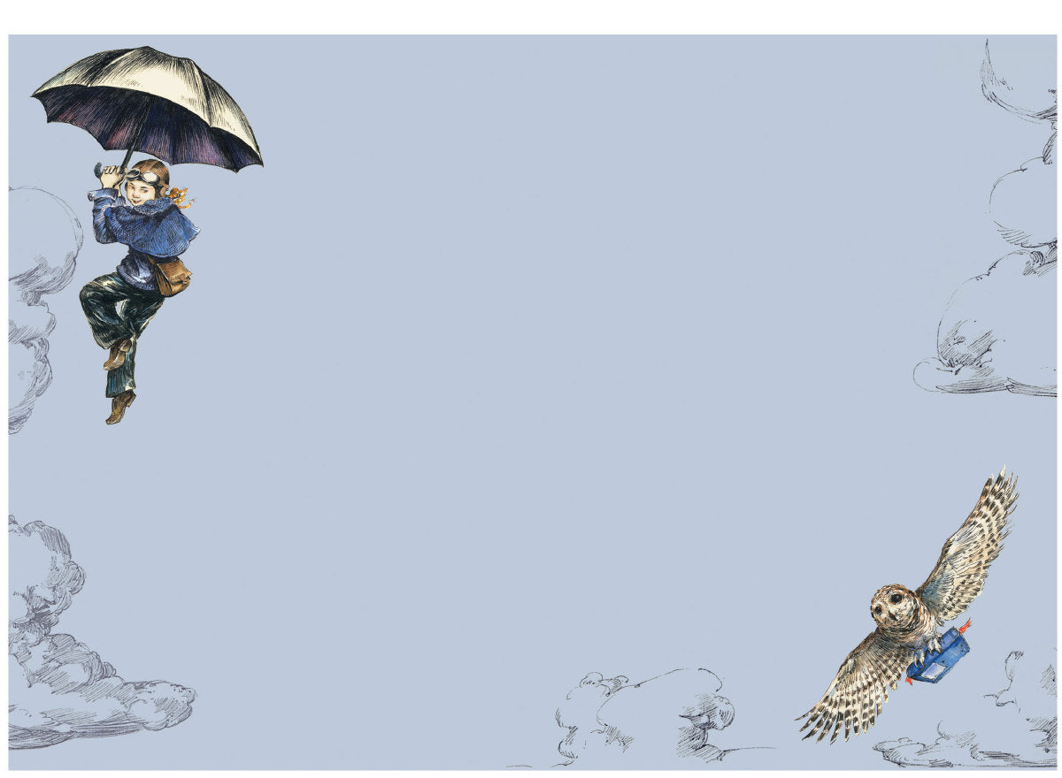 Roger la Borde Mondoodle Writing Paper Set featuring artwork by Elise Hurst