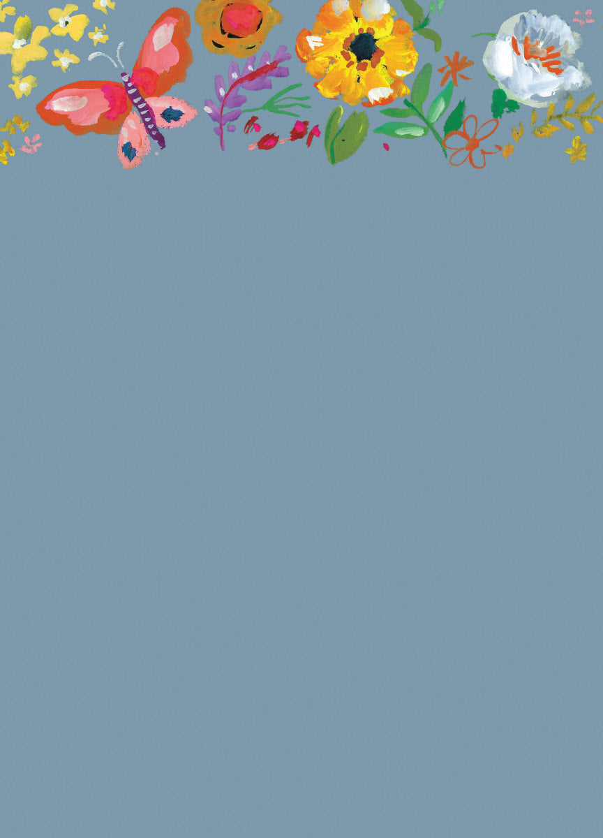 Roger la Borde Wild Batik Writing Paper Set featuring artwork by Jennifer Orkin Lewis