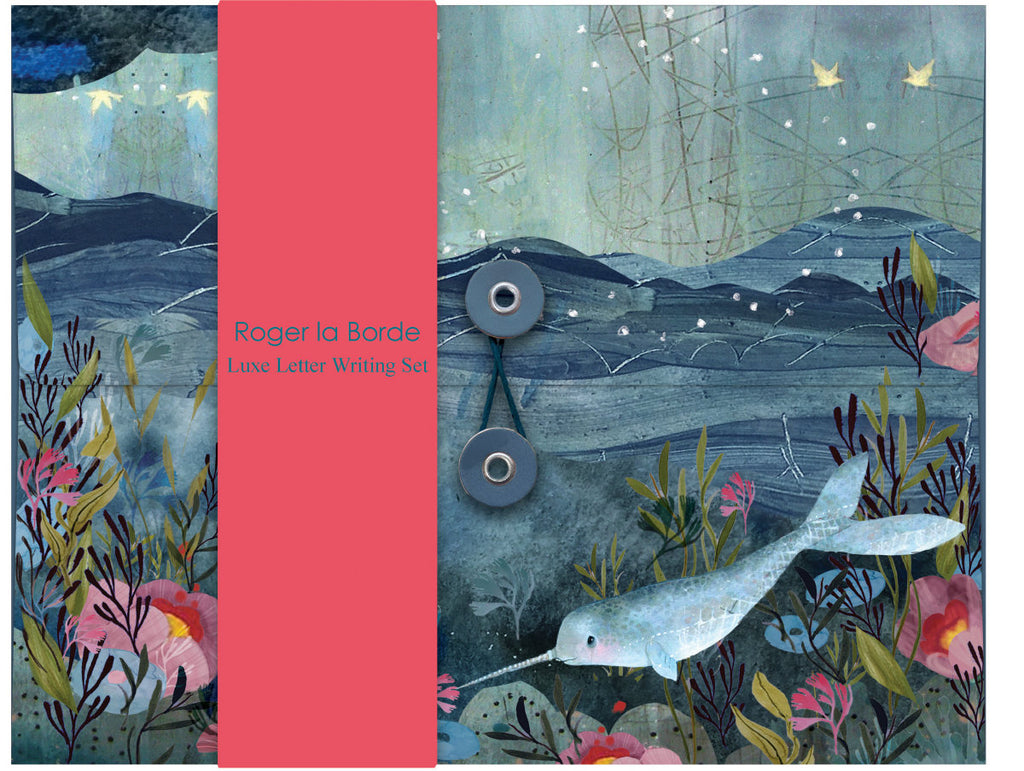 Roger la Borde Sea Dreams Writing Paper Set featuring artwork by Kendra Binney