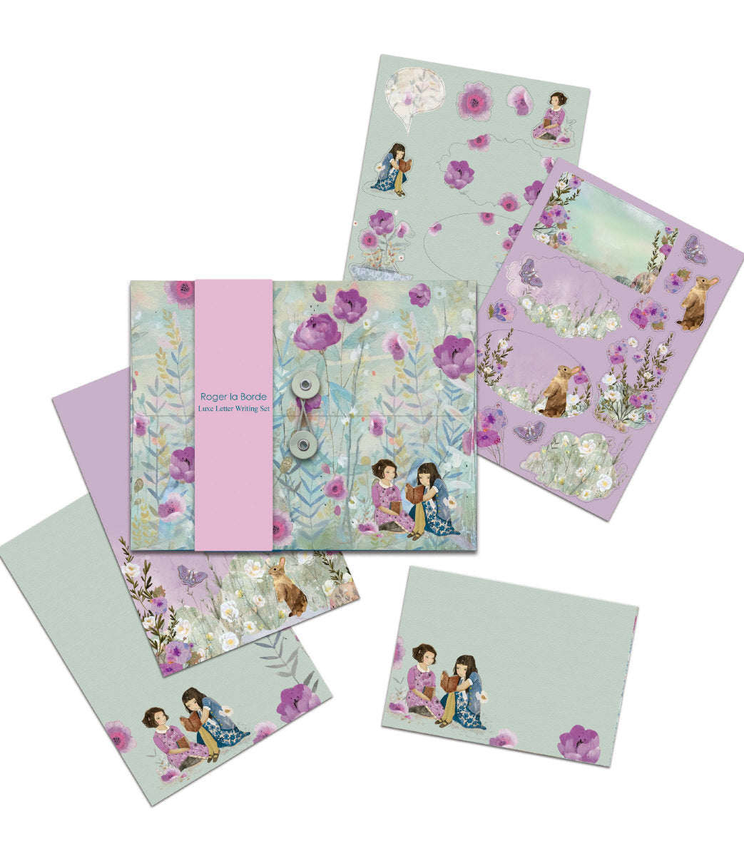 Roger la Borde Daydreamers Writing Paper Set featuring artwork by Kendra Binney