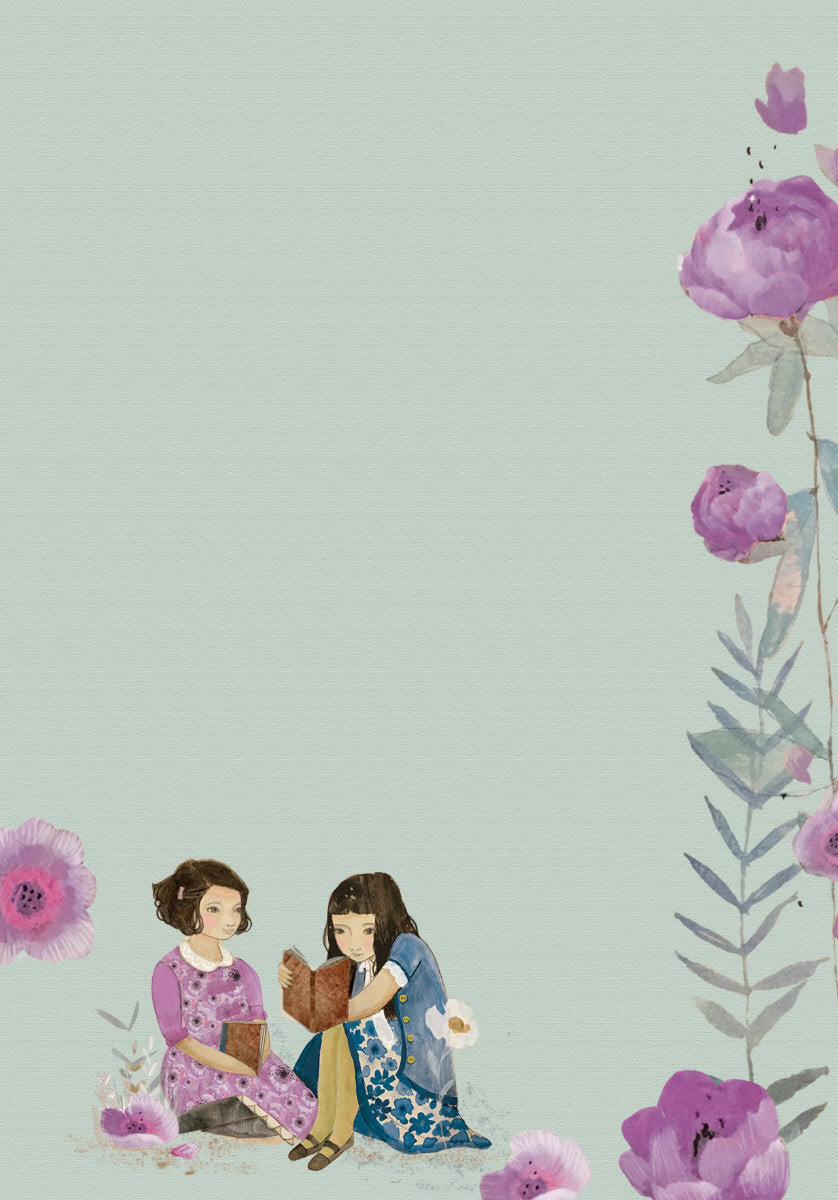 Roger la Borde Daydreamers Writing Paper Set featuring artwork by Kendra Binney