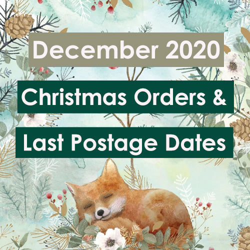 Important Dates for your Christmas Orders!