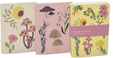 Roger la Borde Flora and Fungi A6 Softback Notebook Set featuring artwork by Karolina Ciechanska
