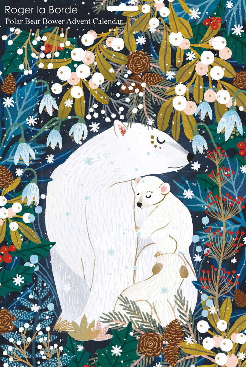 Roger la Borde Wild Wood Hideaway Advent Calendar featuring artwork by Antoana Oreski