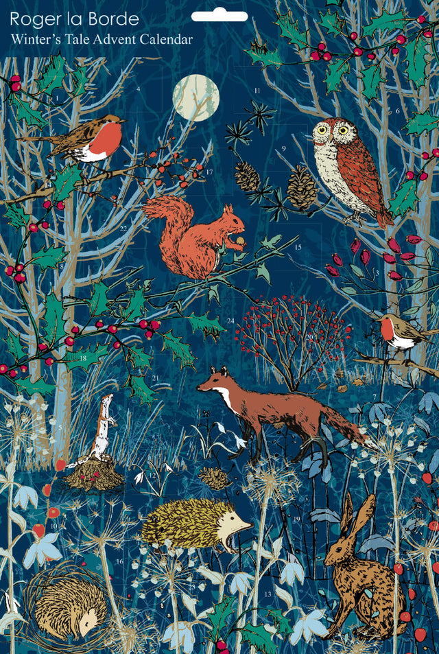 Roger la Borde Winters Tale Advent Calendar featuring artwork by Roger la Borde