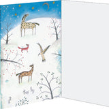 Roger la Borde Christmas Tree Advent Calendar Card featuring artwork by Jane Ray