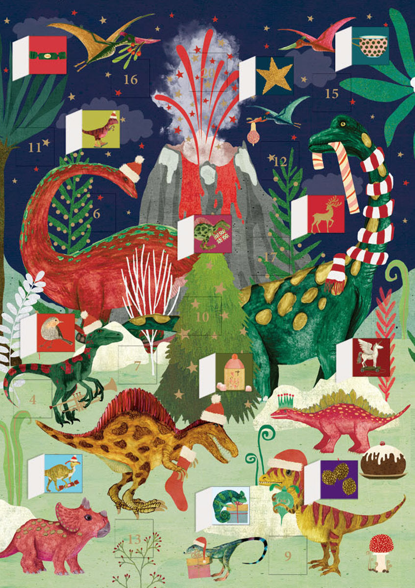 Roger la Borde The Epoch before Christmas Advent Calendar Greeting Card featuring artwork by Katherine Quinn