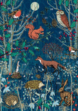 Roger la Borde Winters Tale Advent Calendar Card featuring artwork by Roger la Borde