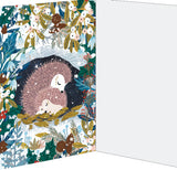 Roger la Borde Beneath the Tree Advent Calendar Card featuring artwork by Antoana Oreski