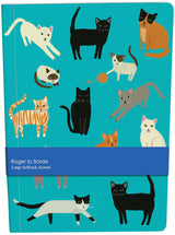 Roger la Borde Prize Pooches Large Softback Journal featuring artwork by Anne Bentley