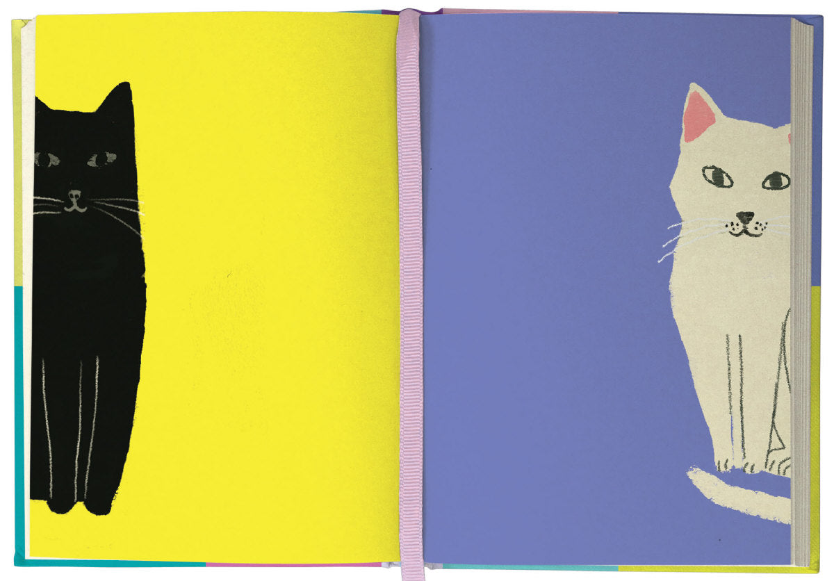 Roger la Borde Cat Etiquette Illustrated Journal featuring artwork by Anne Bentley