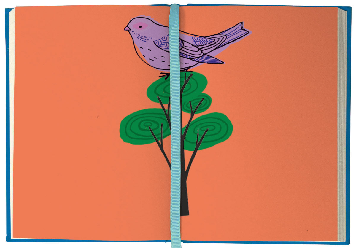 Roger la Borde Modern Birds Illustrated Journal featuring artwork by Repeat Repeat