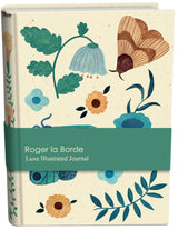 Roger la Borde Flutter and Bloom Illustrated Journal featuring artwork by Karolina Ciechanska