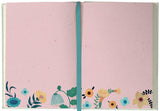 Roger la Borde Flutter and Bloom Illustrated Journal featuring artwork by Karolina Ciechanska