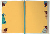 Roger la Borde Flutter and Bloom Illustrated Journal featuring artwork by Karolina Ciechanska