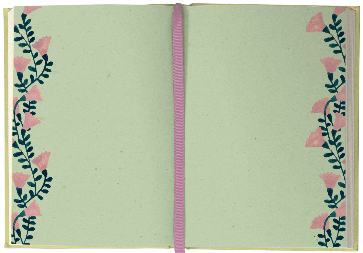 Roger la Borde Flora and Fungi Illustrated Journal featuring artwork by Karolina Ciechanska