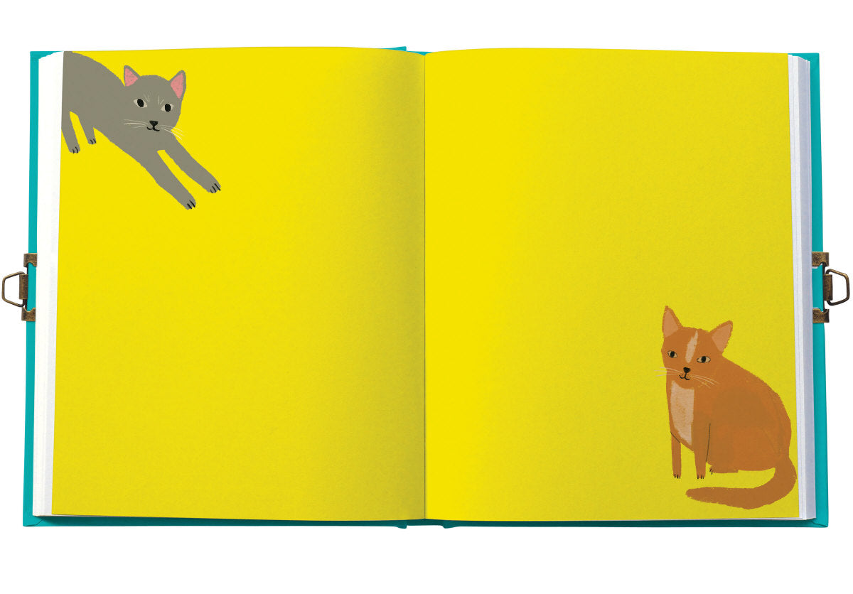 Roger la Borde Pretty Paws Lockable Journal featuring artwork by Anne Bentley