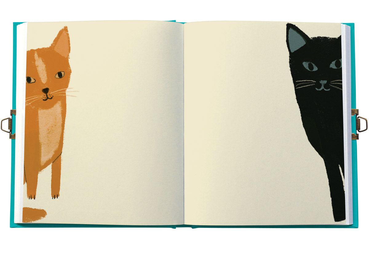 Roger la Borde Pretty Paws Lockable Journal featuring artwork by Anne Bentley
