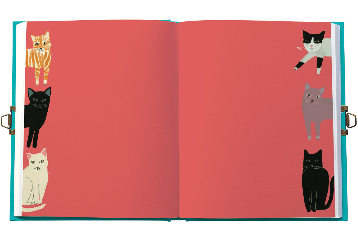 Roger la Borde Pretty Paws Lockable Journal featuring artwork by Anne Bentley