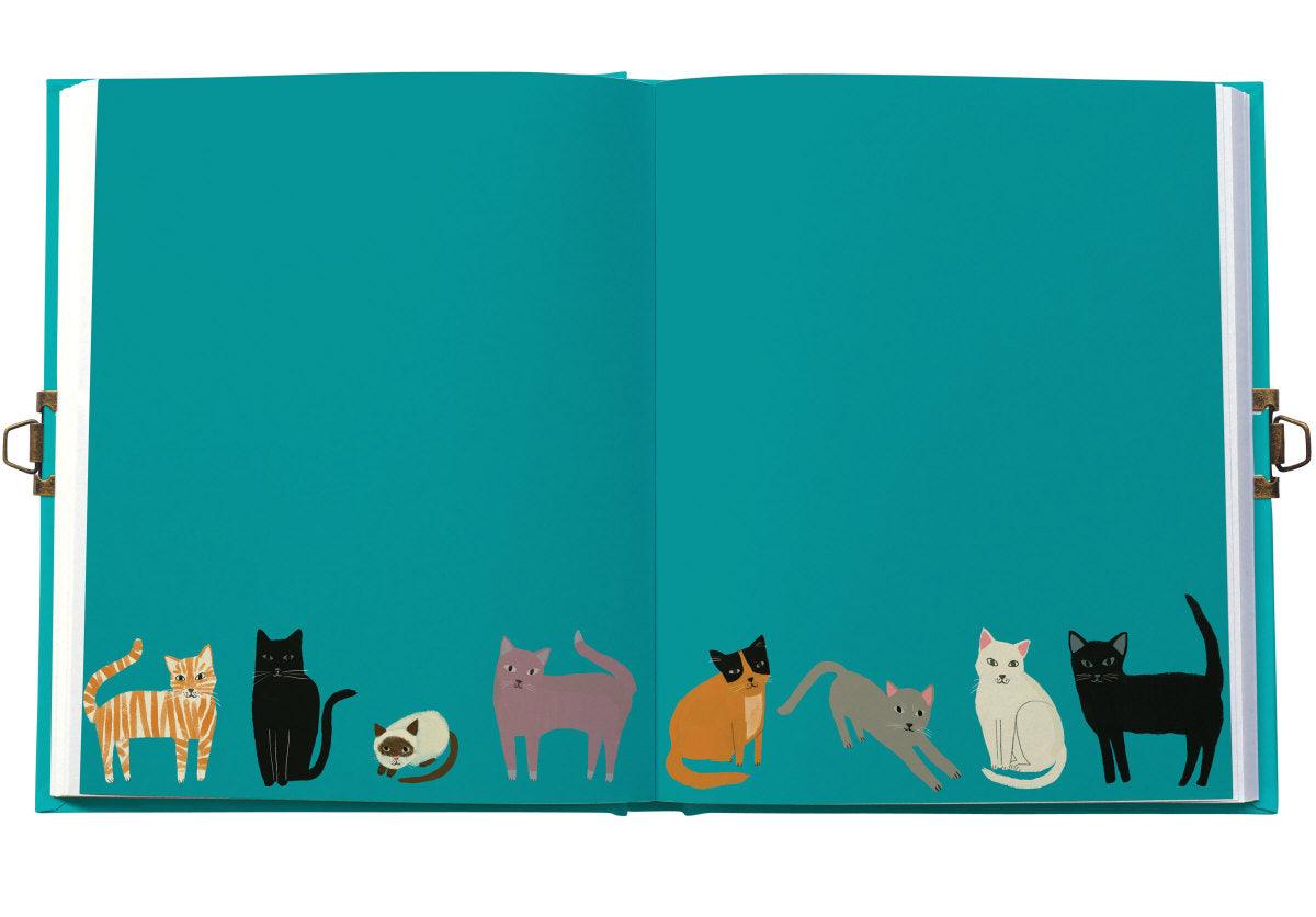 Roger la Borde Pretty Paws Lockable Journal featuring artwork by Anne Bentley