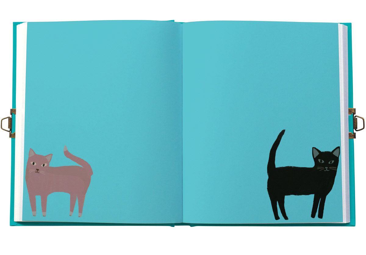 Roger la Borde Pretty Paws Lockable Journal featuring artwork by Anne Bentley