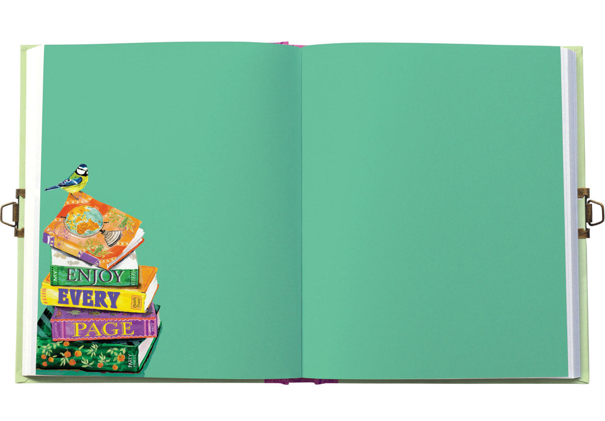Roger la Borde Bookstack Lockable Notebook featuring artwork by Fay Ford