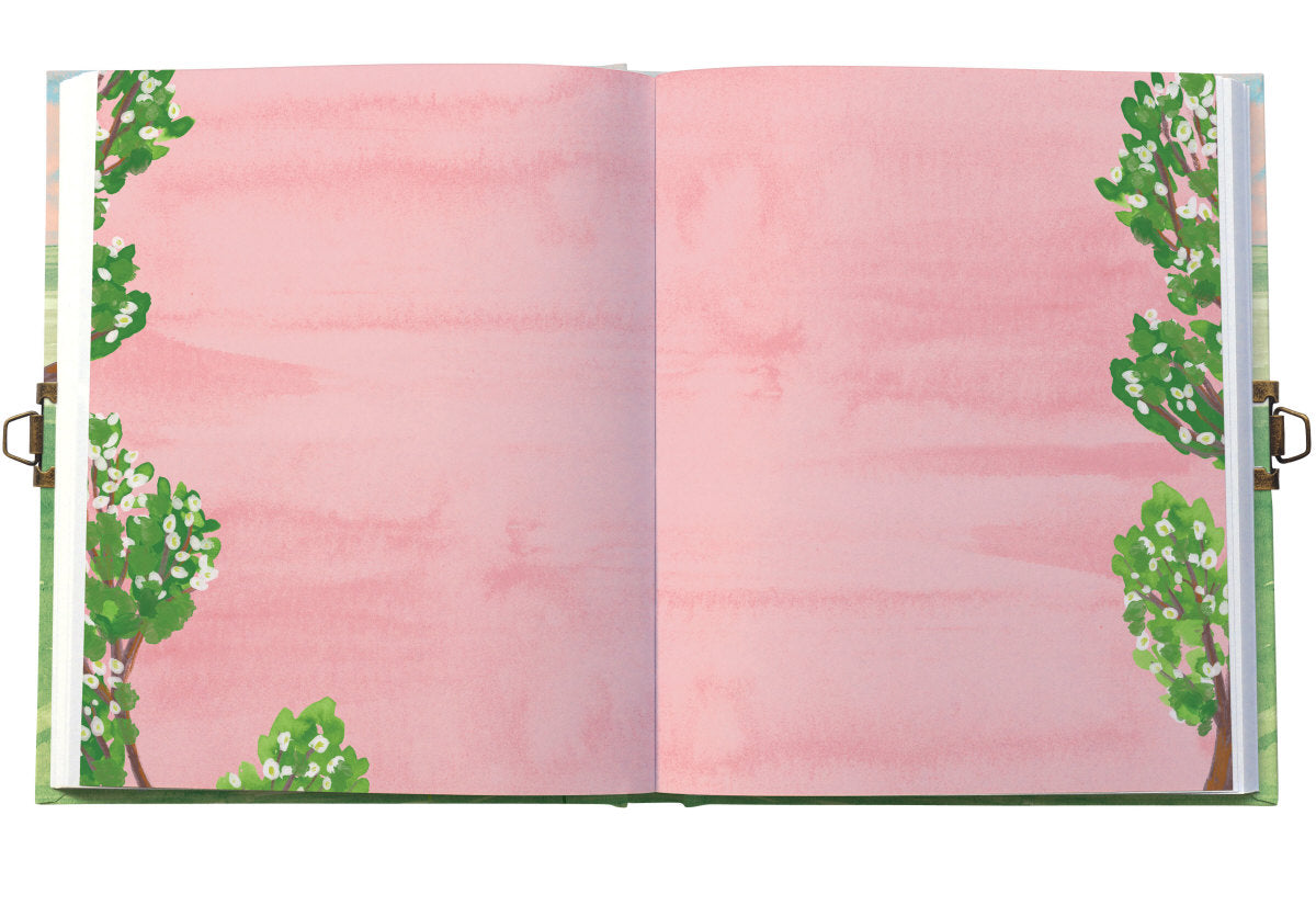 Roger la Borde Meadowland Lockable Notebook featuring artwork by Katie Vernon