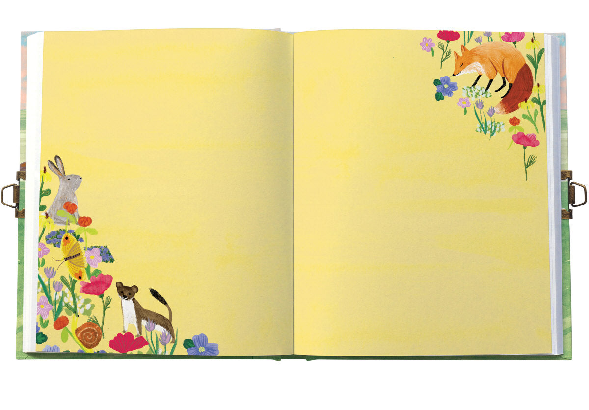 Roger la Borde Meadowland Lockable Notebook featuring artwork by Katie Vernon