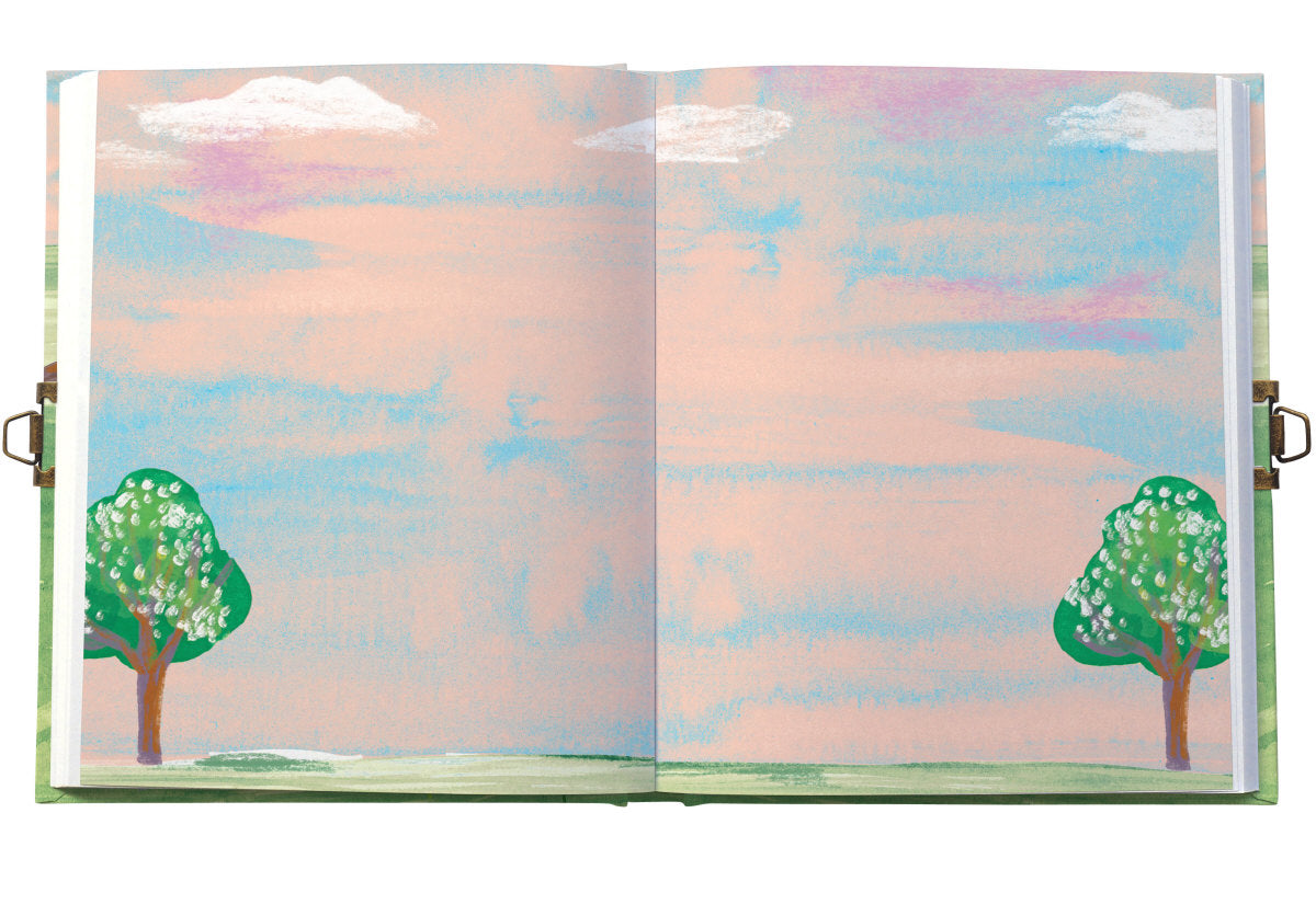 Roger la Borde Meadowland Lockable Notebook featuring artwork by Katie Vernon