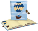 Roger la Borde Flutter and Bloom Lockable Notebook featuring artwork by Karolina Ciechanska