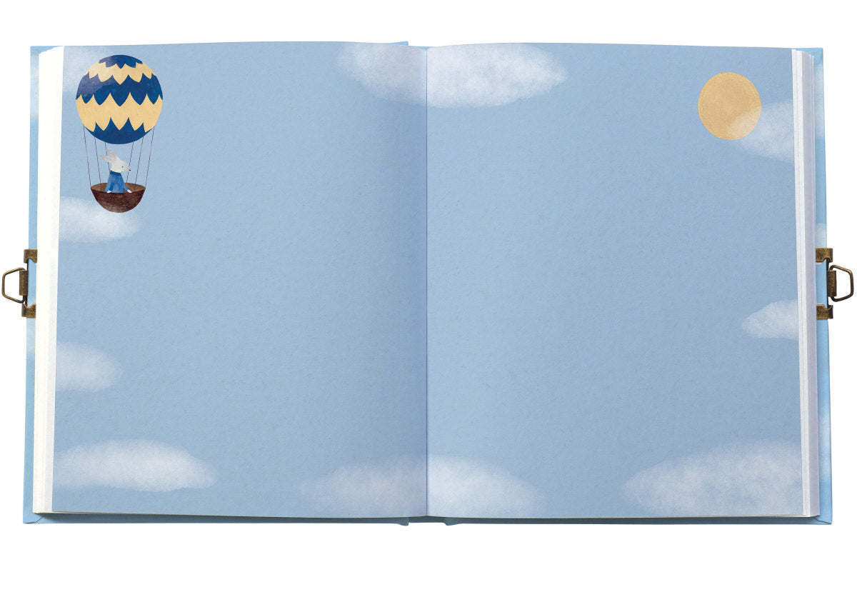 Roger la Borde Flutter and Bloom Lockable Notebook featuring artwork by Karolina Ciechanska