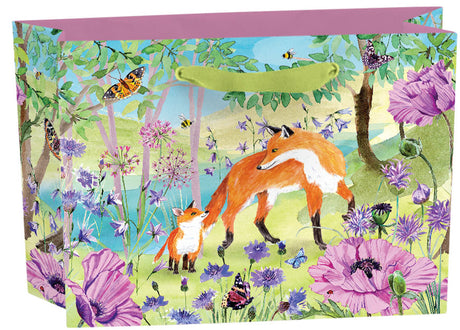 Roger la Borde Sunny and Wild   Small Landscape Gift Bag featuring artwork by Fay Ford