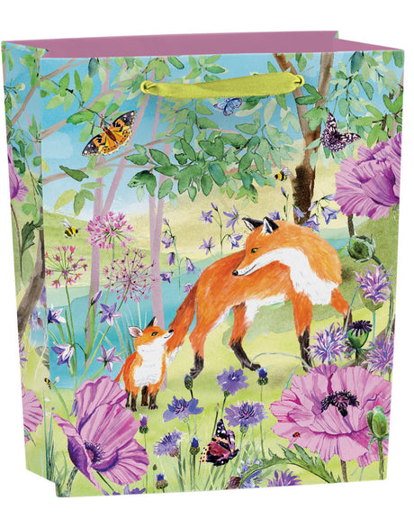 Roger la Borde Sunny and Wild   Medium Gift Bag featuring artwork by Fay Ford