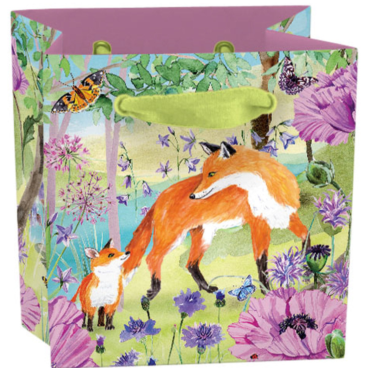 Roger la Borde Sunny and Wild Mini Gift Bag featuring artwork by Fay Ford