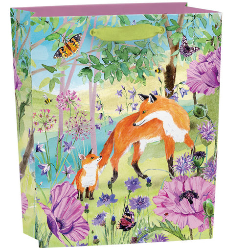 Roger la Borde Sunny and Wild Small Gift Bag featuring artwork by Fay Ford