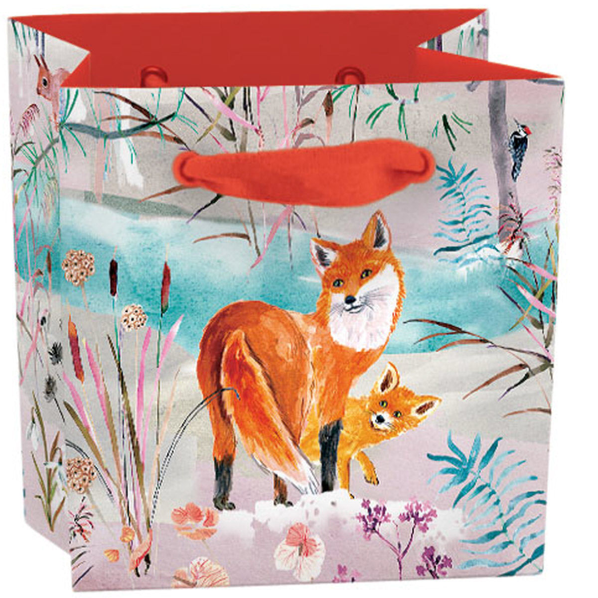 Roger la Borde Wild Winters Song Mini Gift Bag featuring artwork by Fay Ford